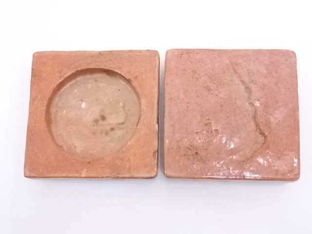 道具 ] - 道具 宮永東山造 赤楽羊香合 | ネットショップ圭 netshop Kei